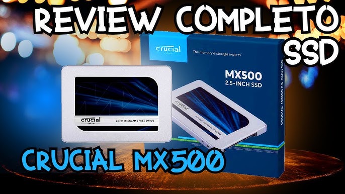 💾 Crucial MX500 1TB 2.5 SATA SSD Unboxing