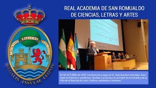 Conferencia De D José Quintero González La Carraca En El Origen De La Armada