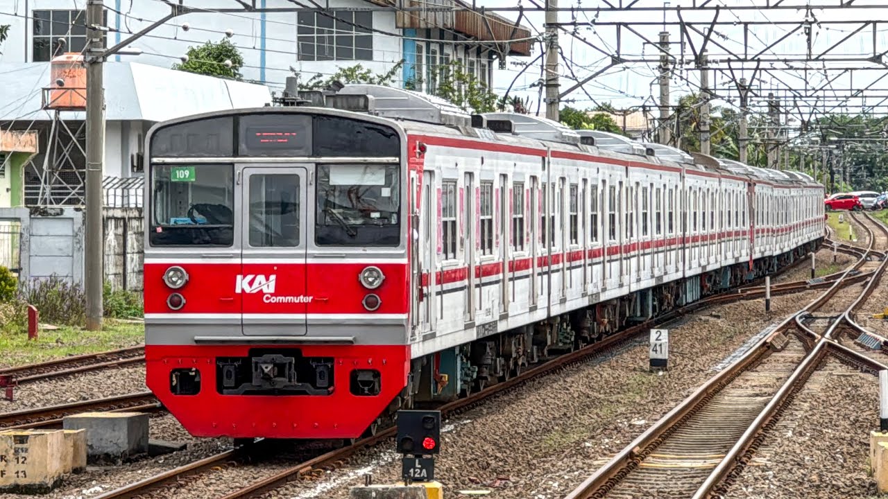 Kompilasi KRL Commuter Line di Stasiun Parung Panjang (2025)! JR 203 ex Joban Line, JR 205 Series!