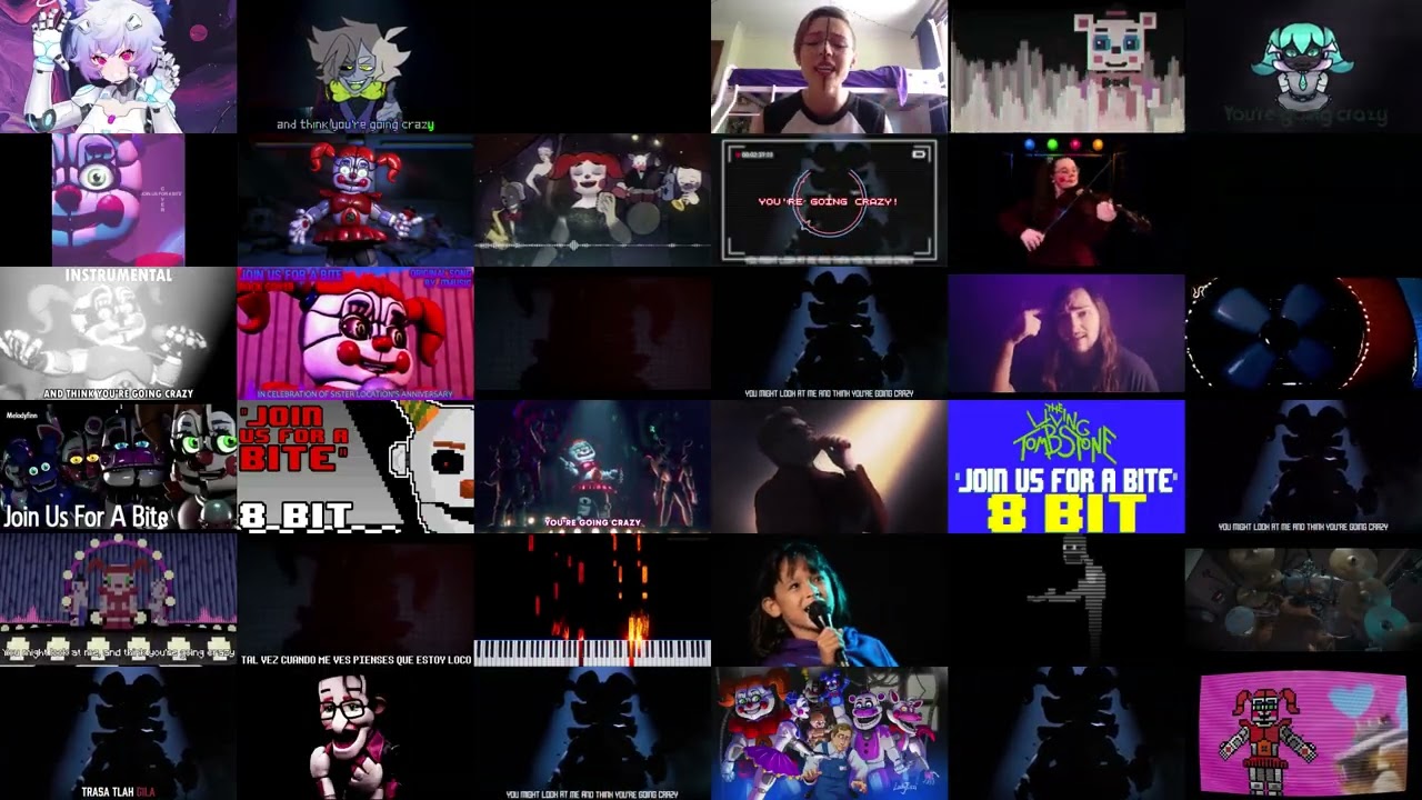 Join Us For A Bite But it's a Mashup of 36 Versions (Read Description)