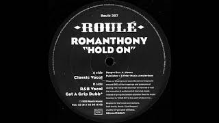 ROMANTHONY - HOLD ON レコード ROULE DAFTPUNK mqdefault.jpg