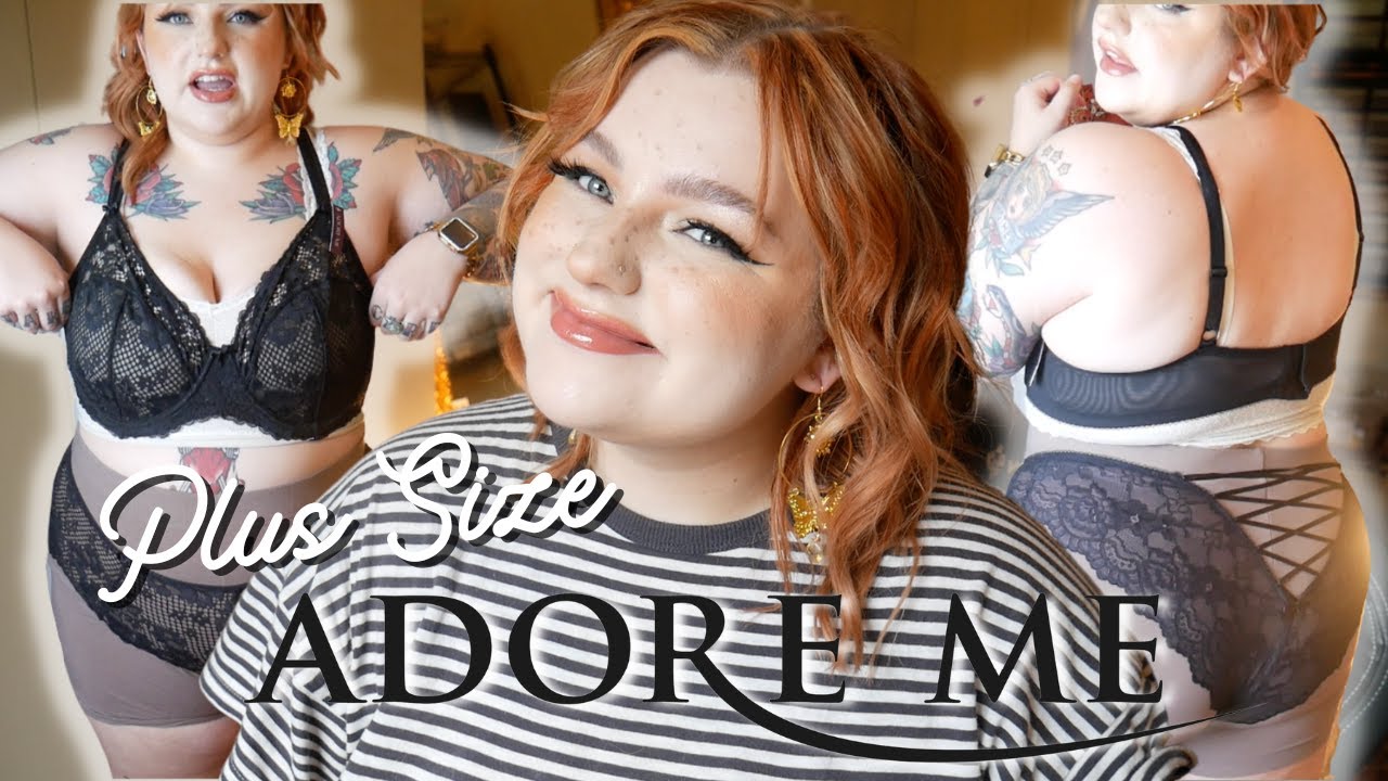 PLUS SIZE ADORE ME LINGERIE TRY ON HAUL 