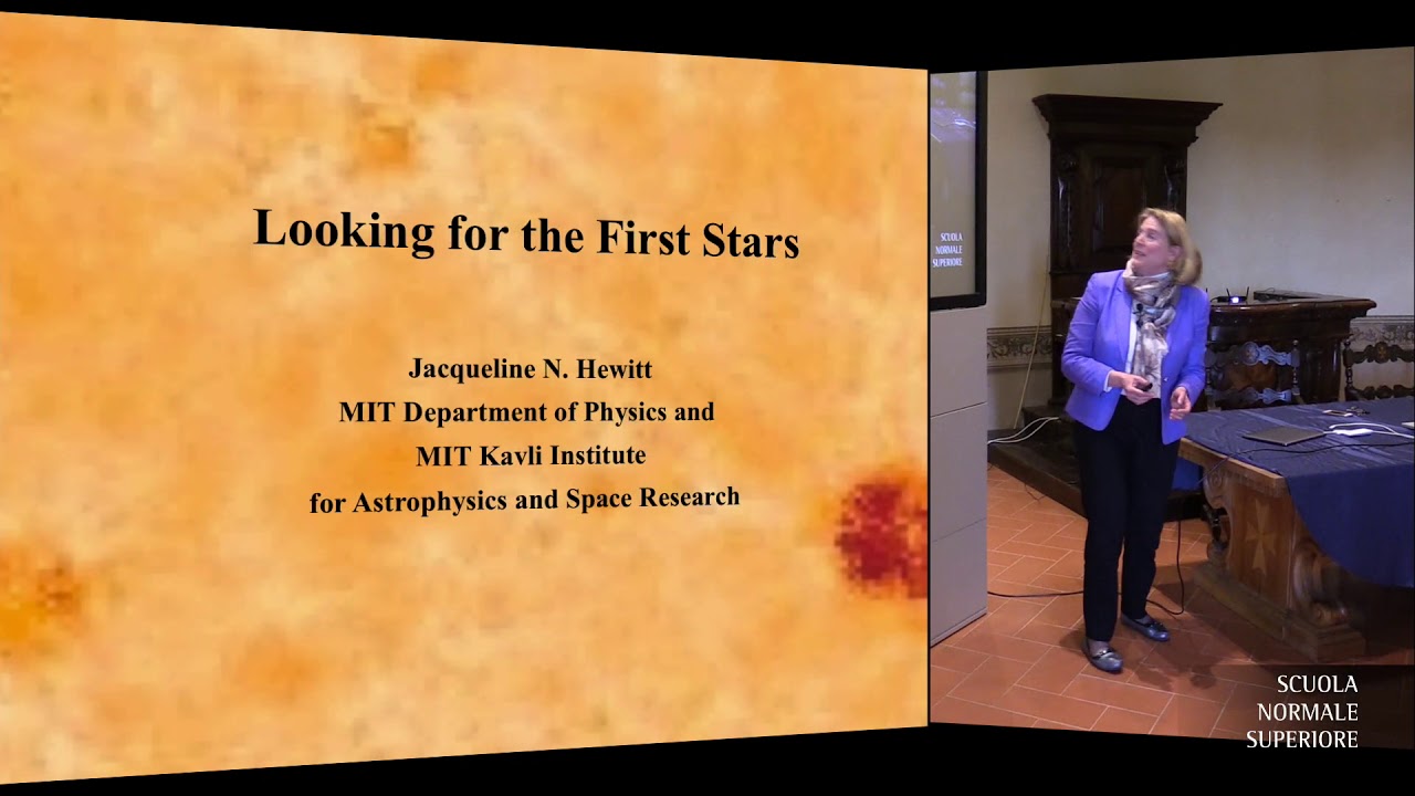 Jacqueline N. Hewitt, Looking for the First Stars - 20-03-2019