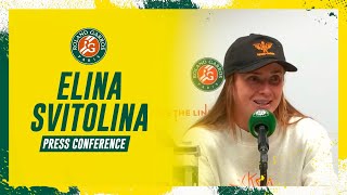 Elina Svitolina - Press Conference after Round 3 I Roland-Garros 2023