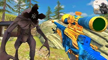 Commando Action Free Gun Shooting Games 2020 Part 39 - NEW SNIPER MODE Android Gameplay Walkthrough