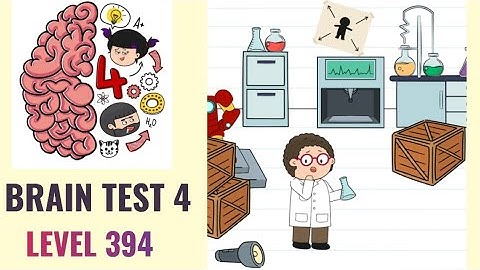 🧠 Brain Test 4 Level 394 | Worry lost a very dangerous gel find and contain it! | Walkthrough