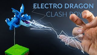 Electro Dragon (Clash Royale) - Polymer Clay Tutorial