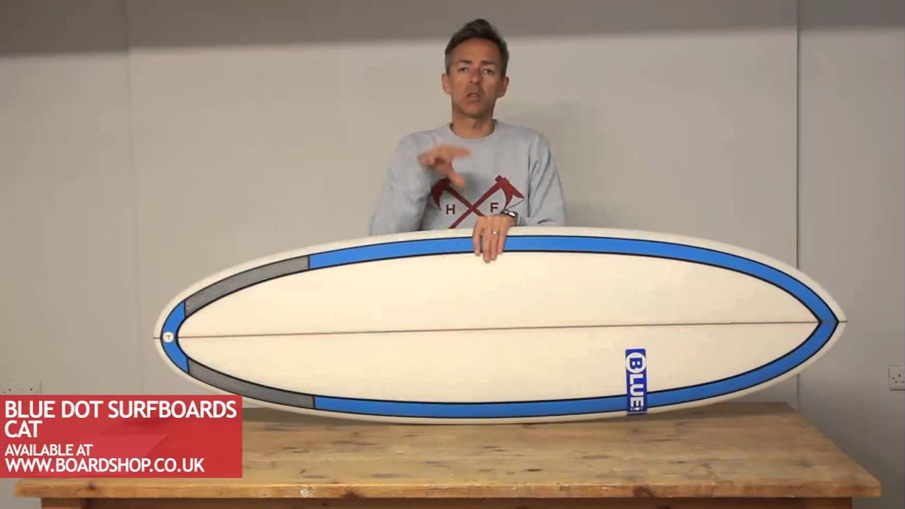 Blue Dot Surfboards Review - The Cat - YouTube