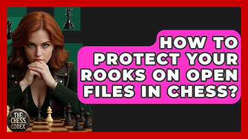 How To Protect Your Rooks On Open Files In Chess? - The Chess Codex