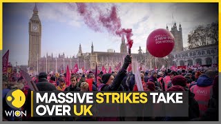 UK: Teachers, Civil servants join mass strike, protest over new law | Latest World News | WION