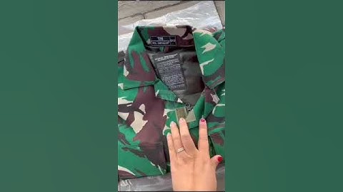 INILAH PERBEDAANNYA‼️ BAJU PDL TNI | BAHAN KAIN BALOTELI | BAHAN KAIN RIPSTOP
