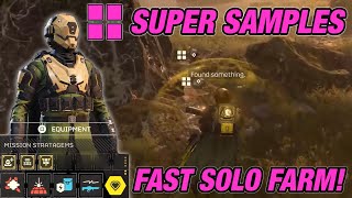 FAST AND EASY WAY TO FARM SUPER SAMPLES SOLO IN HELLDIVERS 2! (Helldivers II)