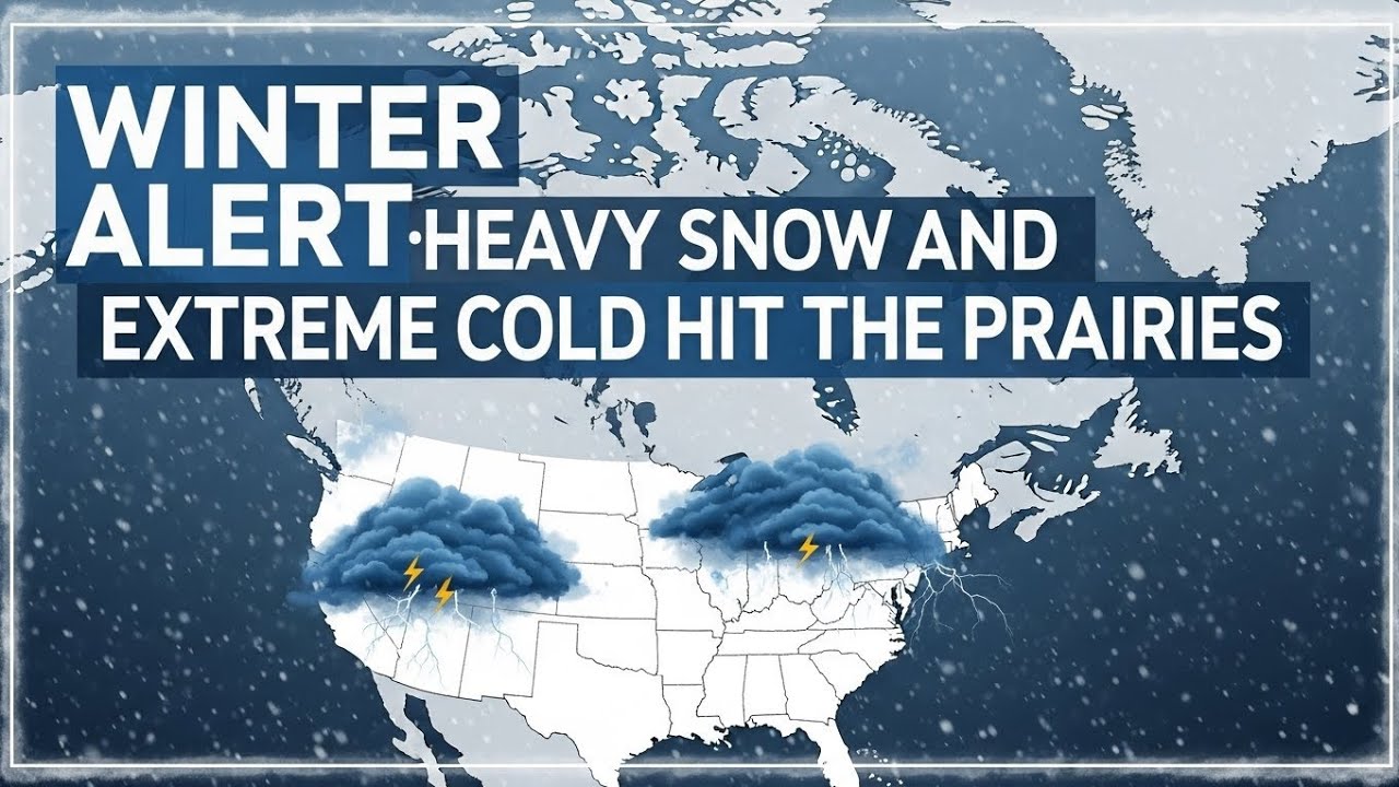 Winter Storm Alert: Heavy Snow and Extreme Cold Hit the Prairies # ...