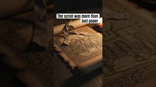 The Scroll That Carried Civilization 📜 | One Object History #history #ancienthistory #coolfacts