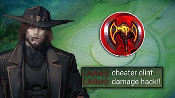 NEW BUFFED WAR AXE MIGHT BE GOOD FOR MARKSMAN!! | CLINT NEW BEST BUILD 2023 (must try this)