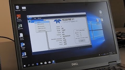 Remote Connection to T Series Instrument Using NumaView™ Remote
