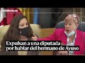 La presidenta de la Asamblea expulsa a una diputada del PSOE por mencionar al hermano de Ayuso