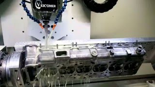 Porting With Dimpling Finish With Rottler P69 In Veicomer