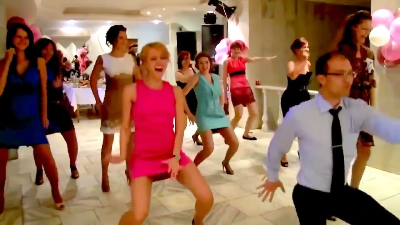 interesting russian wedding dance