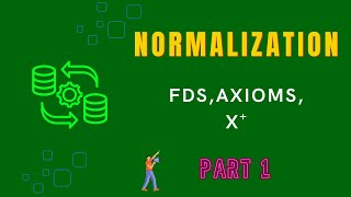 Normalization basics | Functional Dependency | Armstrong's Axioms | Attribute Closure 