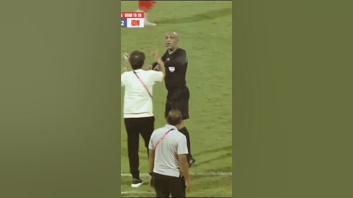 Kecurangan wasit Indonesia vs bahrain