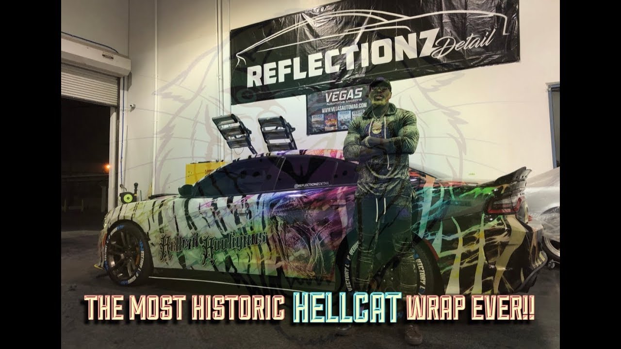 PICKING UP MY HELLCAT WITH THE BEST WRAP OF ALL TIME!!!