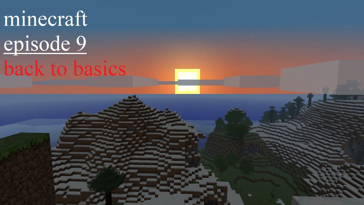 minecraft ep. 9 - back to basics - World corrupted so i had to start anew. 

follow my twitter @Nooobus_

#minecraft #letsplay #minecraftbeta
