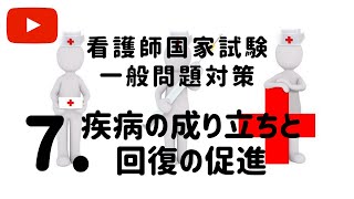 看護師国家試験【一般問題対策Vol 7　疾病の成り立ちと回復の促進】きいて覚えよう