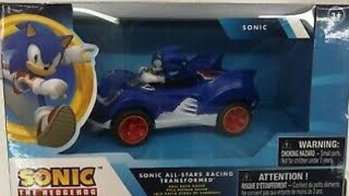 Sonic The Hedgehog Sonic All Stars Racing Transformed Pull Back Car Sonic Single Review