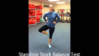 Standing Stork Balance Test