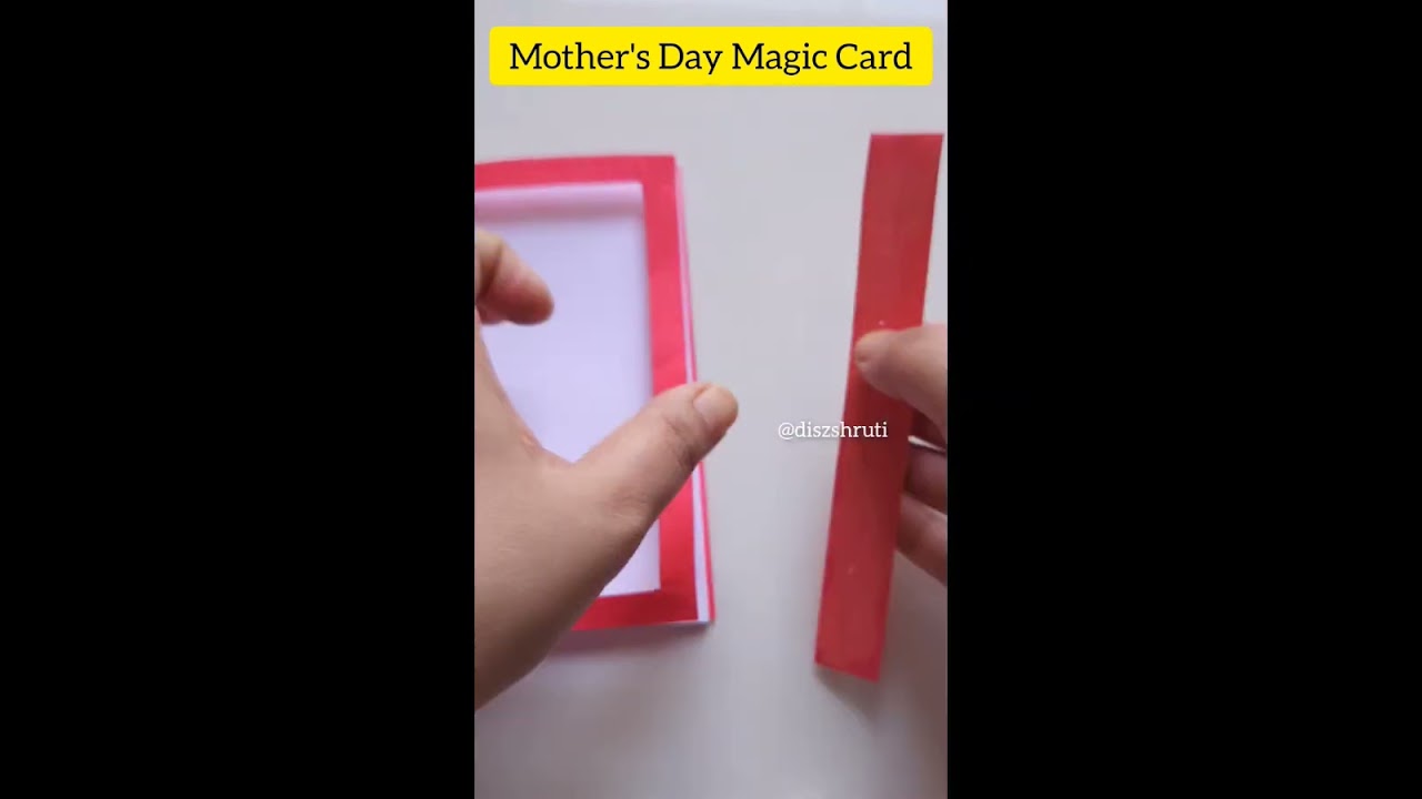 Mother's Day Card/ Magic Card For Mothers Day/ Handmade Card For Mom/ Easy Craft For Kids