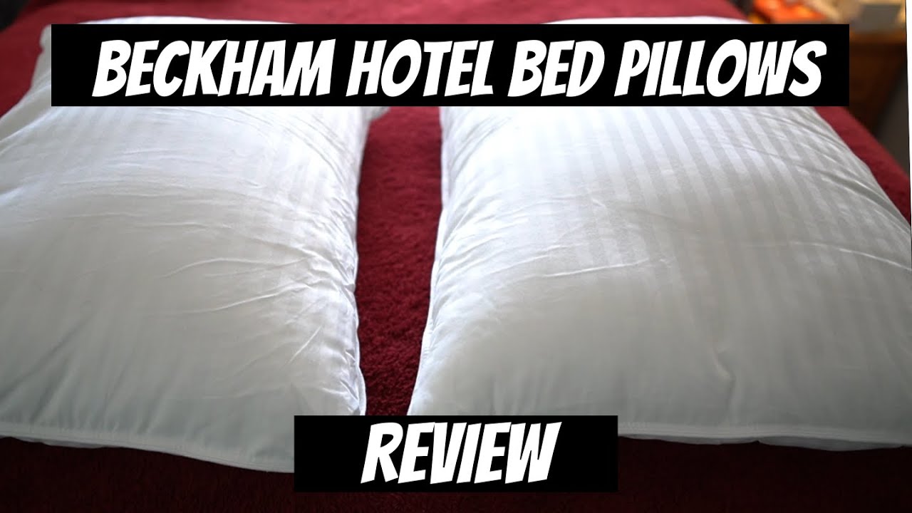 Are These The BEST Bed Pillows? (Beckham Hotel Bed Pillows Review