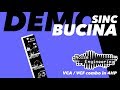 Sinc Bucina demo: VCA/VCF combo with resonant filter in 4HP
