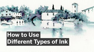 Ink Personalities – Waterproof vs Watersoluble Pens (Allan Kirk)