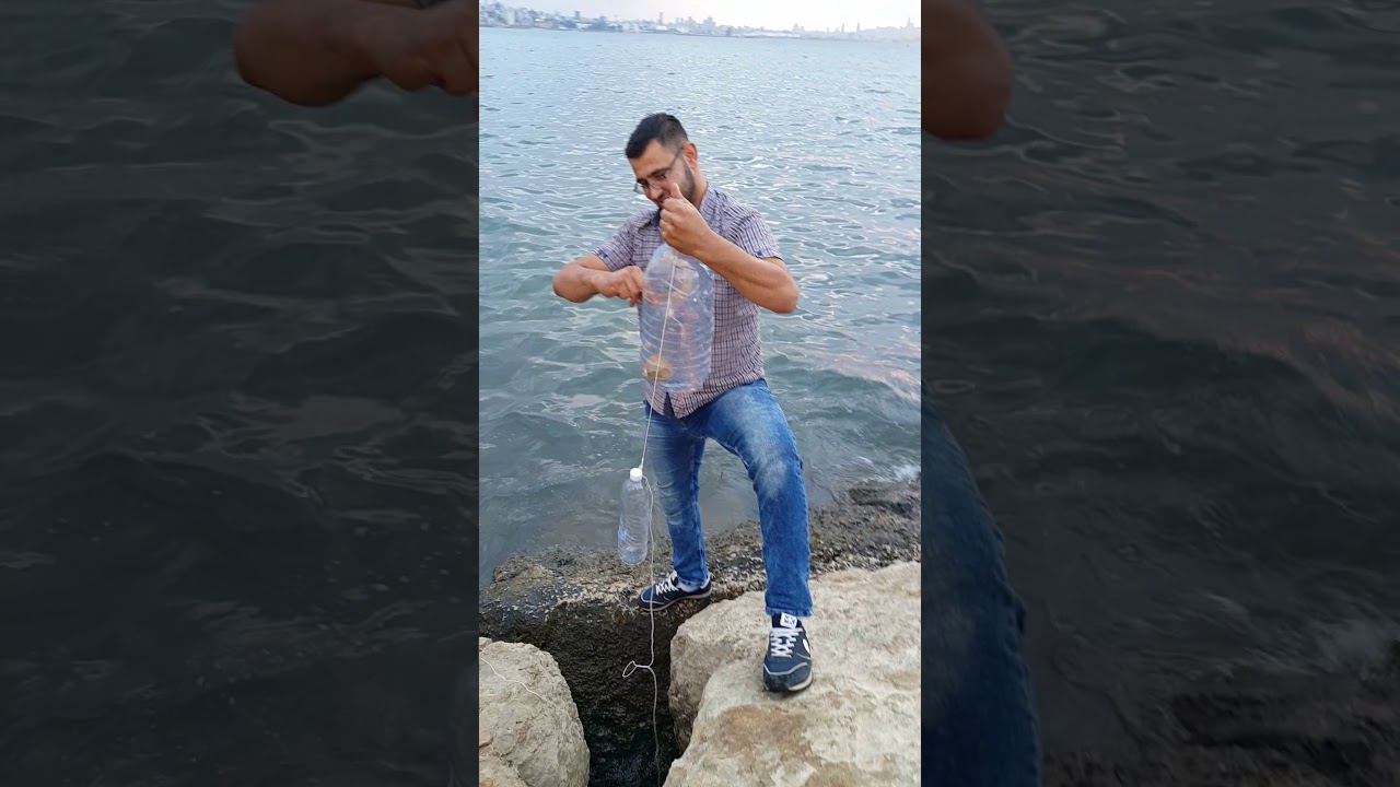 طريقة صيد اسماك الغبوس طريقة بدون عدة صيد