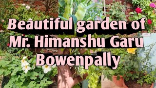 #Beautiful garden of Mr.Himanshu Garu - Bowenpally//Terrace Garden//Kitchen Garden//Regs Gardener