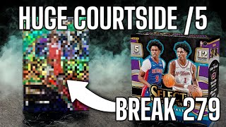 MASSIVE COURTSIDE /5 HIT - Break #279 - 2023/24 Select Basketball Hobby + H2 + White Sparkle Break