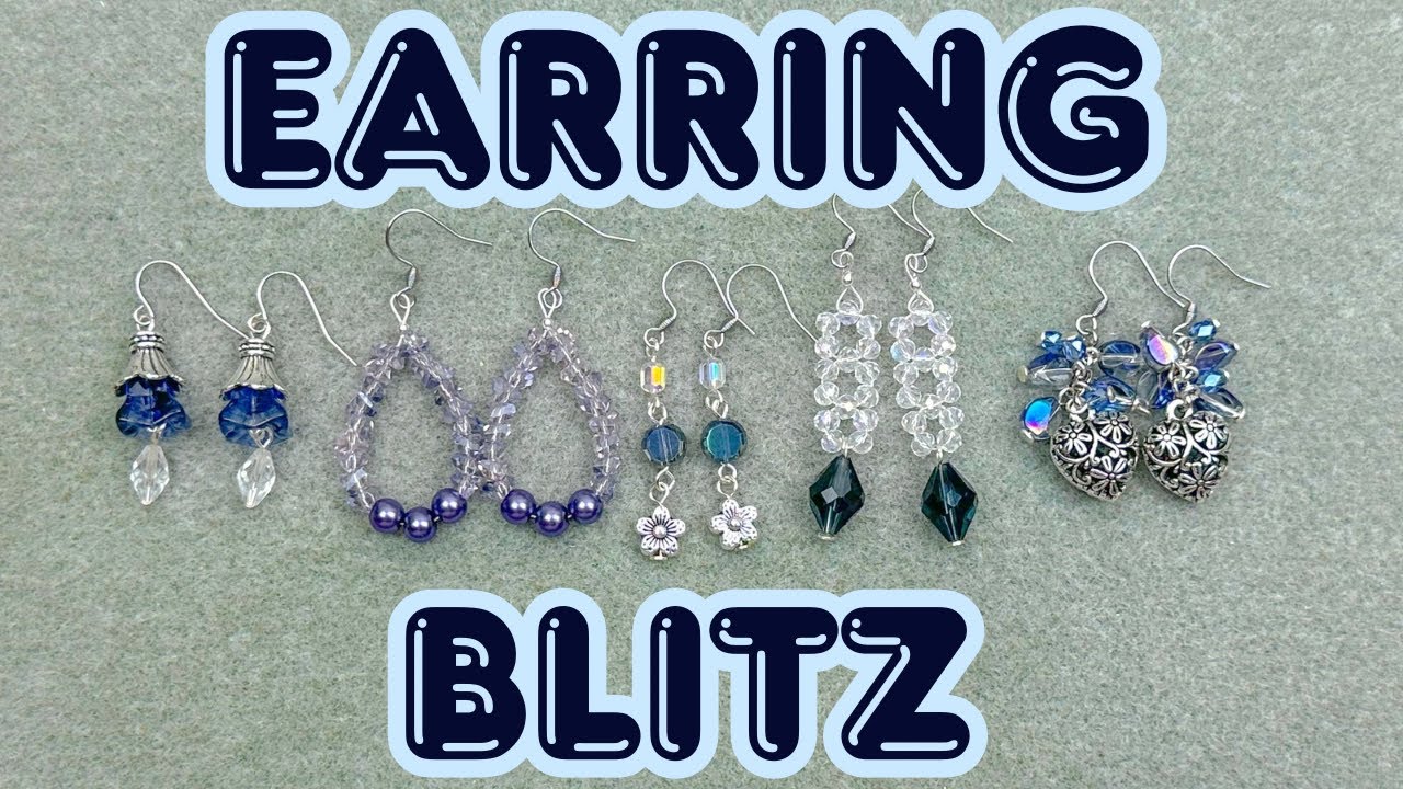 EARRING BLITZ W/ GGC Treasure Bag! Denim Nights