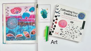 Sharing a few art books and a little demo.