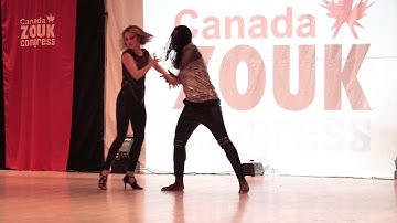 Inna & Edwin Johnson. Performance. Camera-2. Zouk Soul @ Canada Zouk Congress 2015.