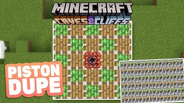 Minecraft Bedrock: 1.18+ Piston DUPLICATION Glitch || INFINITE Pistons || (PE,PS4,Xbox,Switch,Win10)