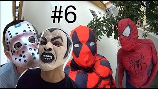 #6 Homem Aranha Spider-Man Deadpool Marvel Vingadores O ATAQUE do Jason Sexta Feira 13 Drácula Toys