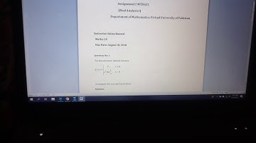 mth621 assignment 2 solution spring 2018