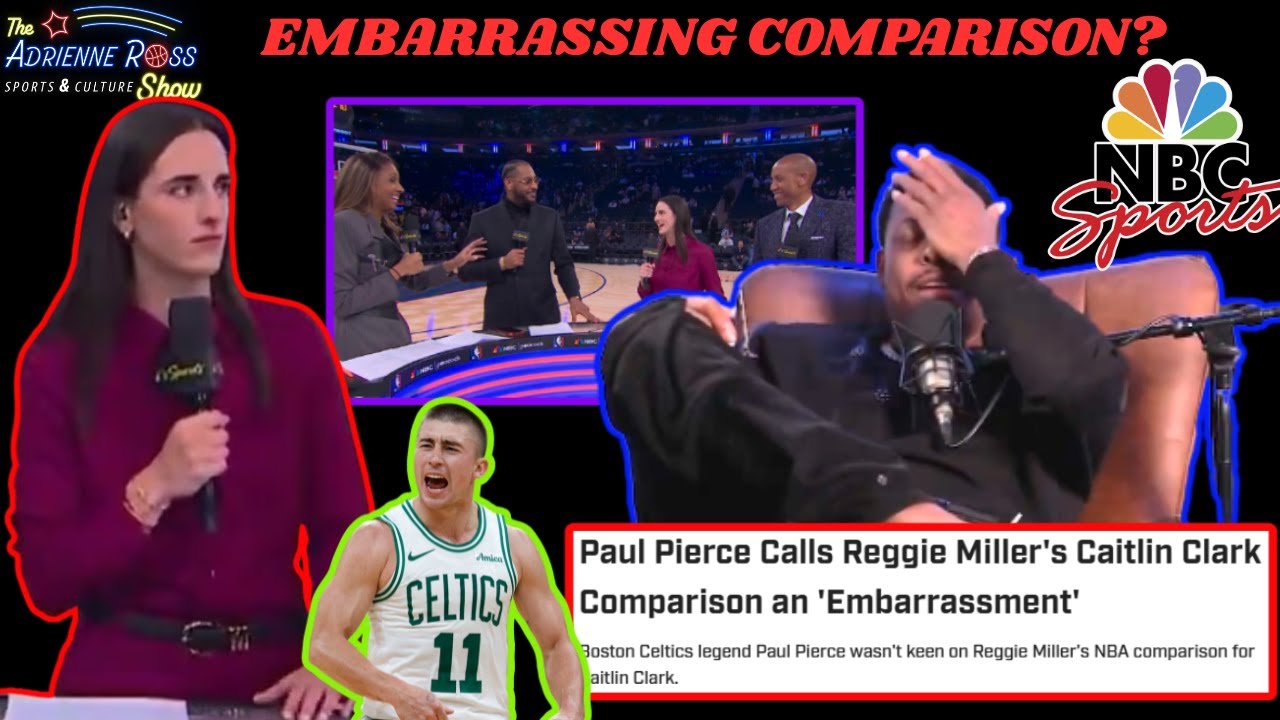 Caitlin Clark's FACE Speaks 😳 to Reggie Miller After Unpopular Comparison and Paul Pierce Keeps It 💯