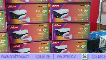 Camera thân to ip dahua có mầu đêm giá tốt ( Camera dahua hải dương) bán buôn dahua hải dương