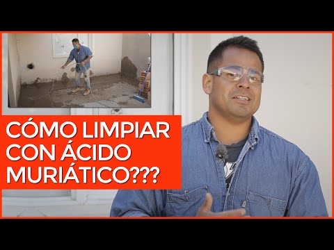 Video: Lowe ha acido muriatico?