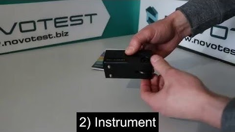 Buchholz Coating Hardness Tester NOVOTEST BH-1. Video review