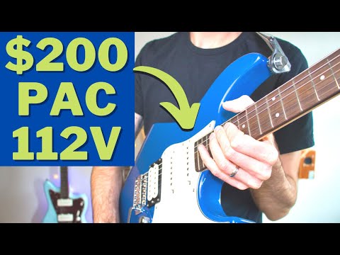 My SECOND FAVORITE cheap guitar: Yamaha Pacifica PAC112V "Stratocaster style" guitar review & demo