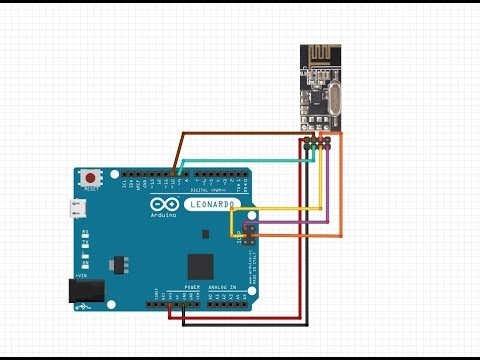 44.Jak połączyć 2 Arduino za pomocą 2 modułów NRF24L01? - YouTube