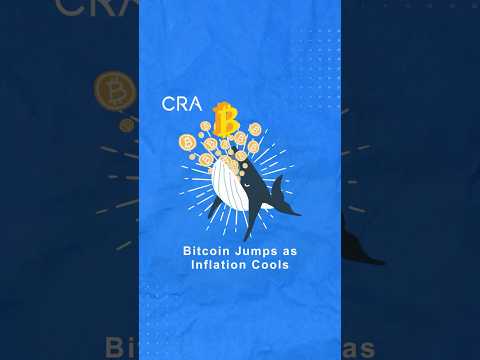 Bitcoin Jumps as Inflation Cools #bitcoin #ethereum #crypto